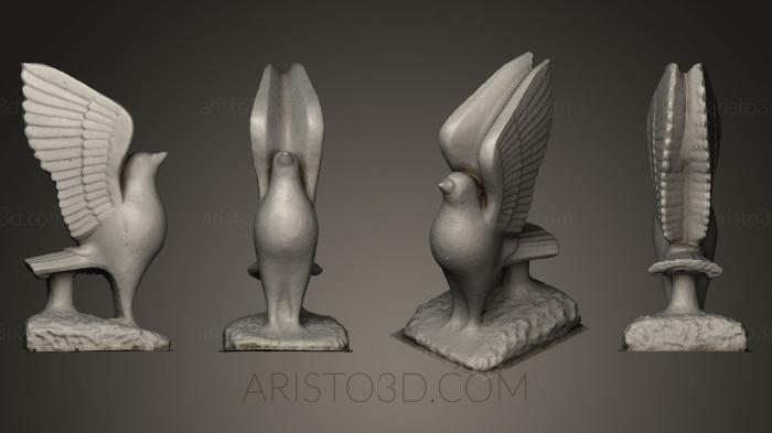 Bird figurines (STKB_0121) 3D model for CNC machine
